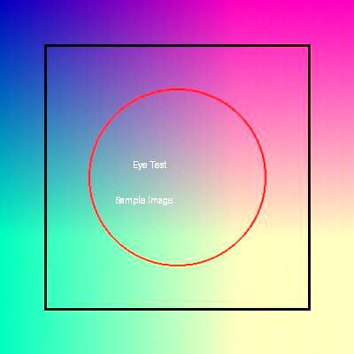 Brightness Test Image